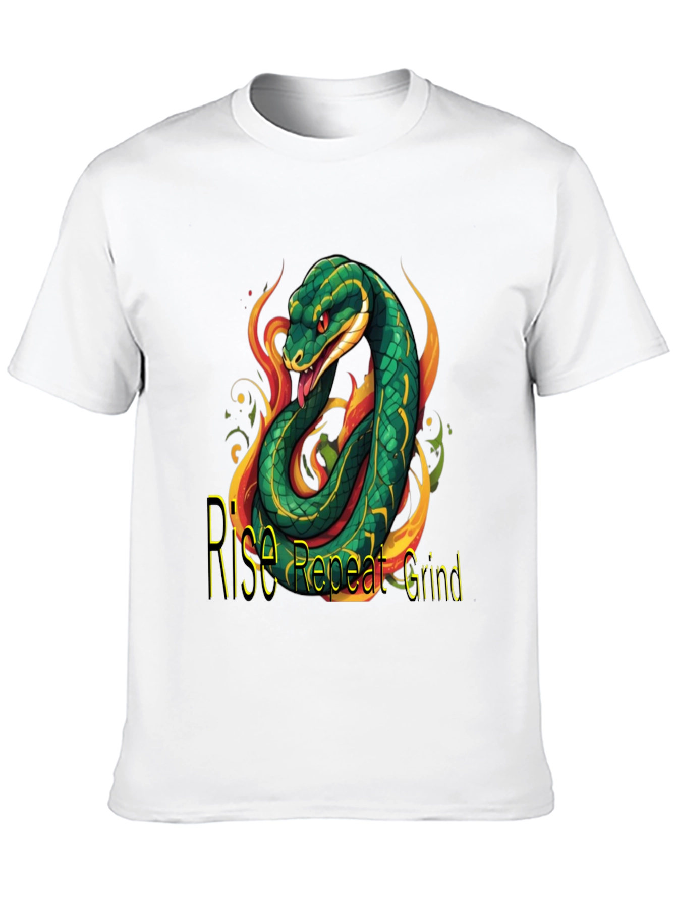 Rise Repeat Grind Snake Graphic T-Shirt