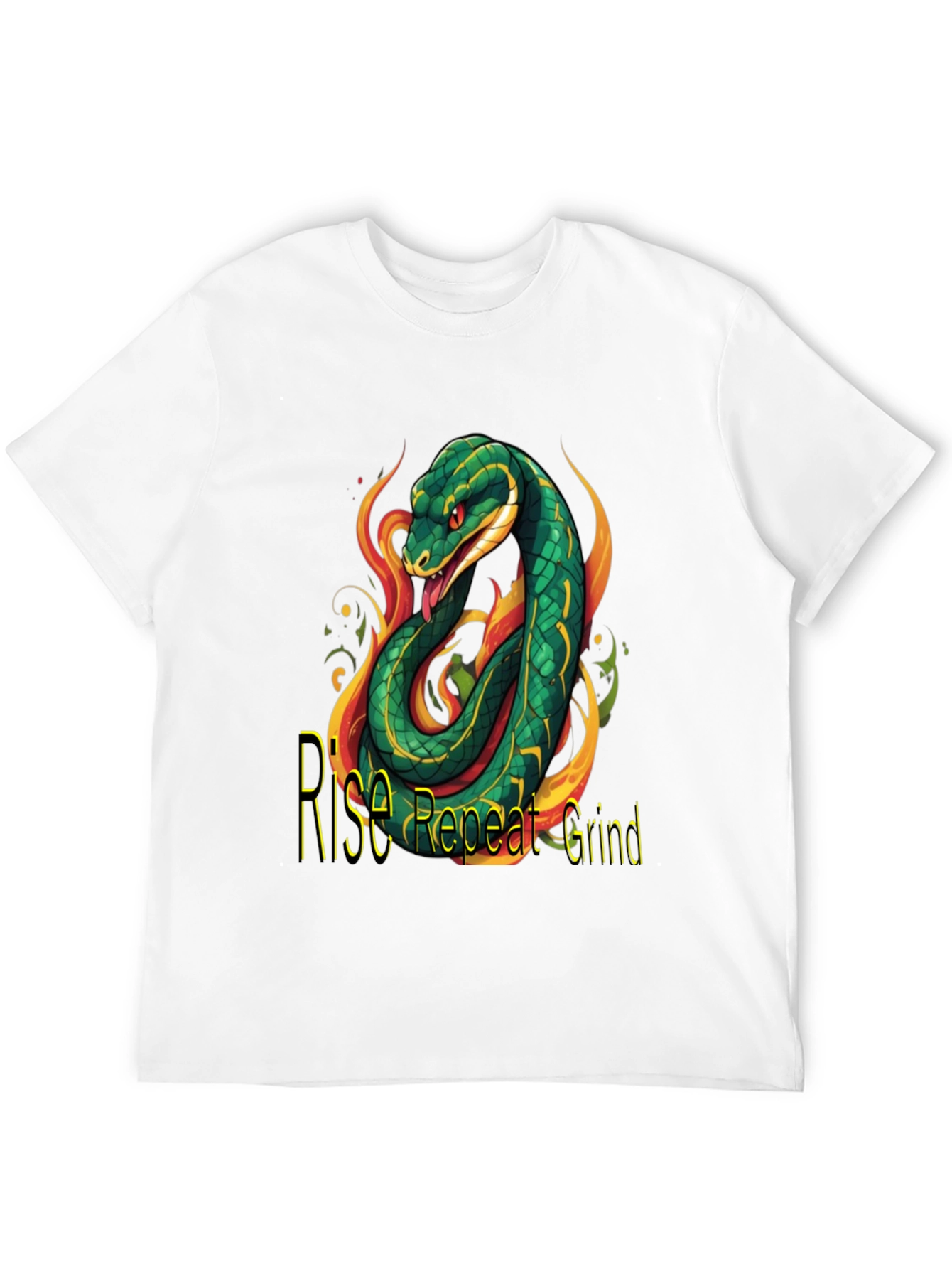 Rise Repeat Grind Snake Graphic T-Shirt