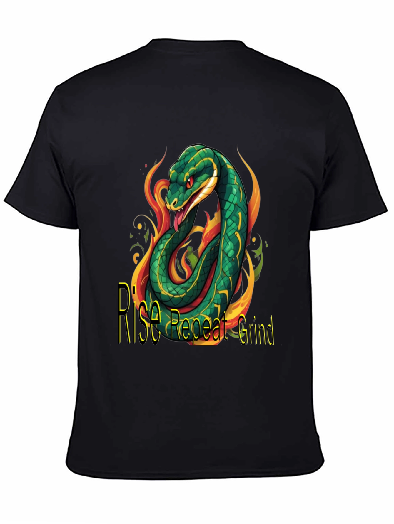 Rise Repeat Grind Snake Graphic T-Shirt