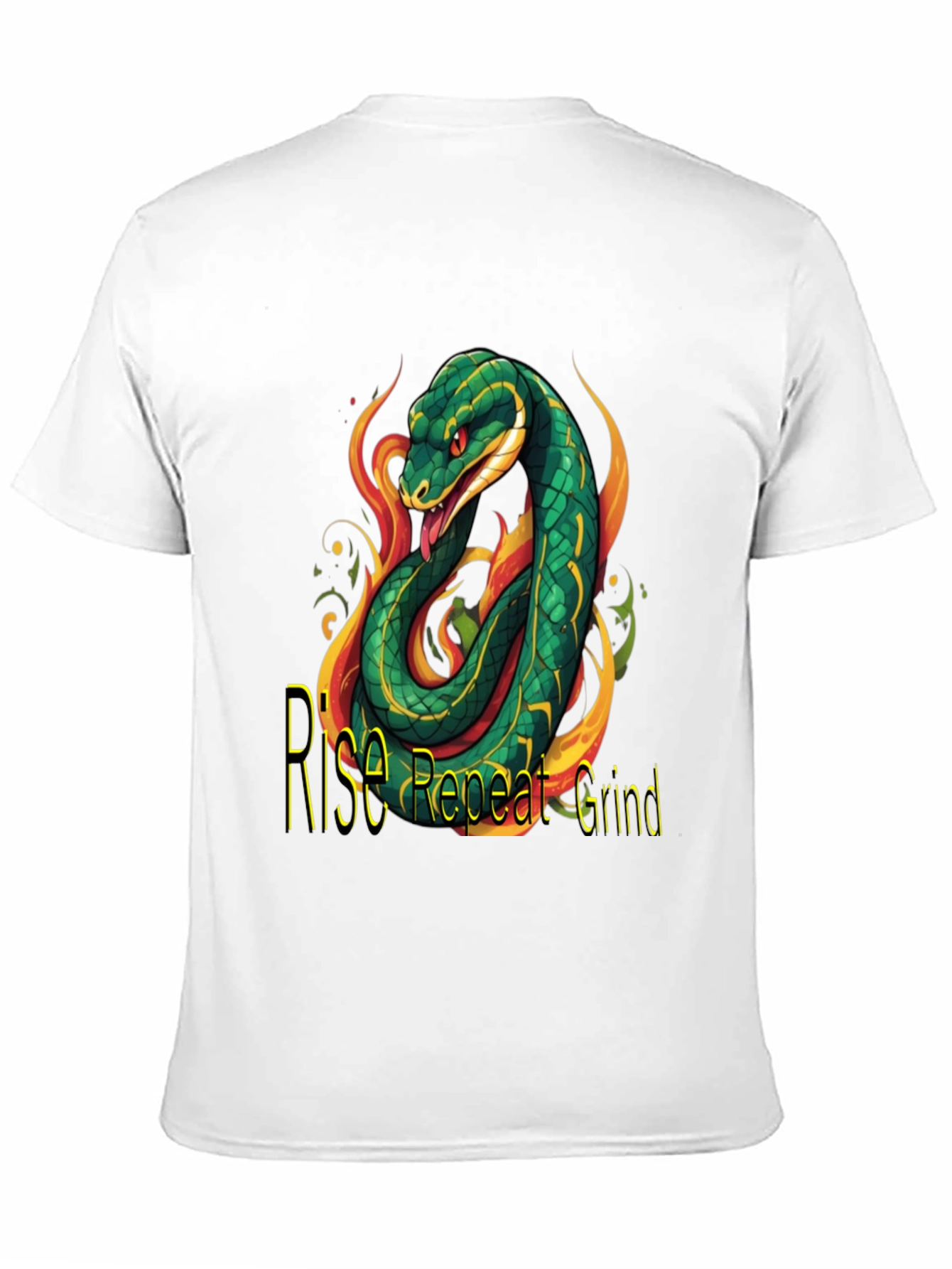 Rise Repeat Grind Snake Graphic T-Shirt