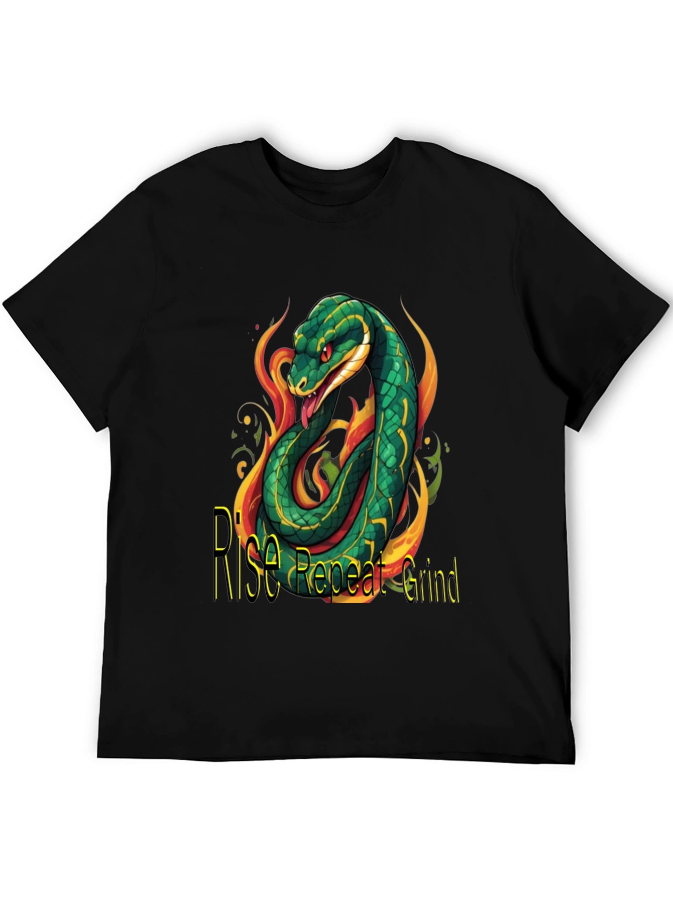 Rise Repeat Grind Snake Graphic T-Shirt