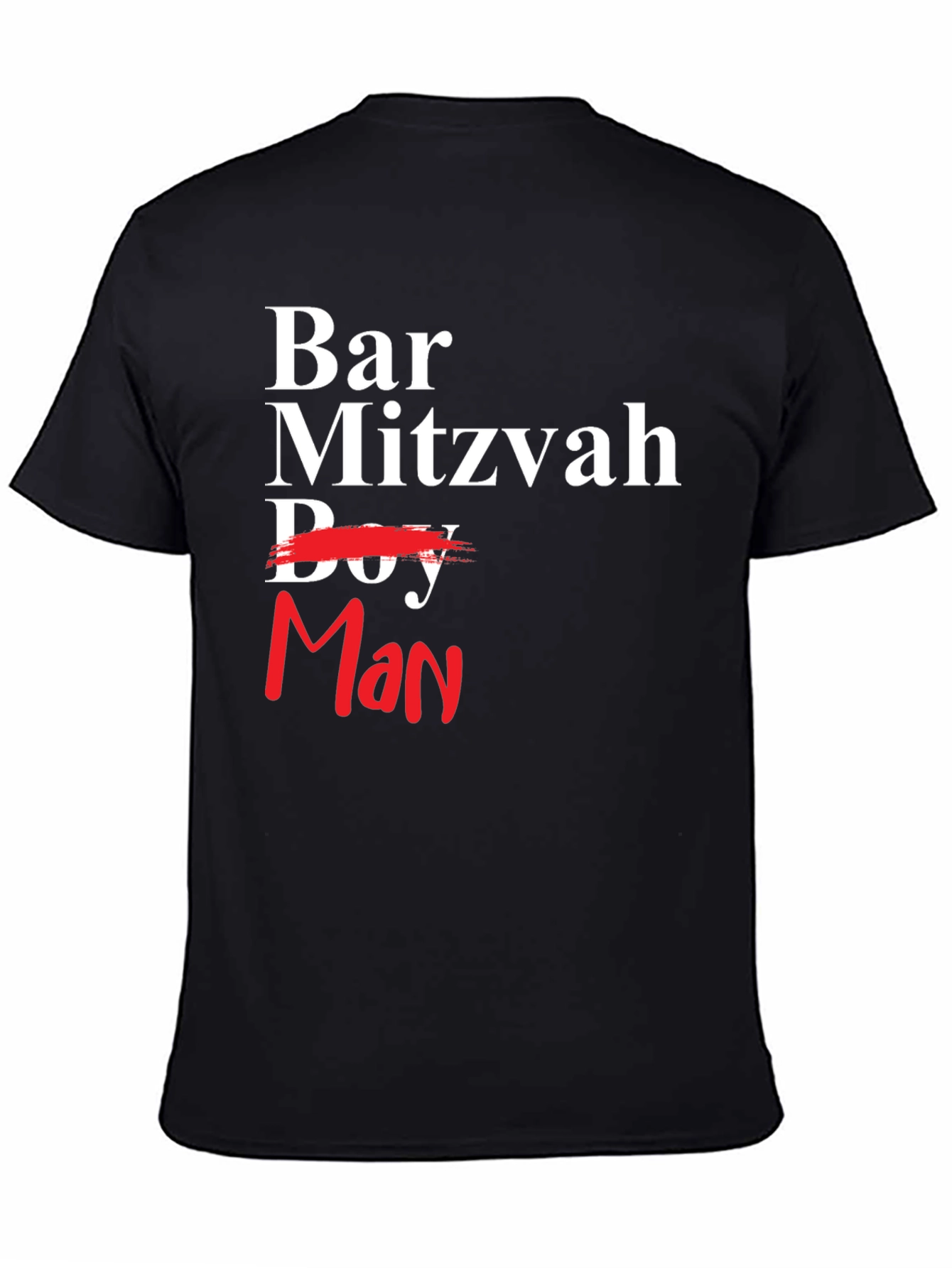 Bar Mitzvah Man T-Shirt - Celebrate Growing Up!