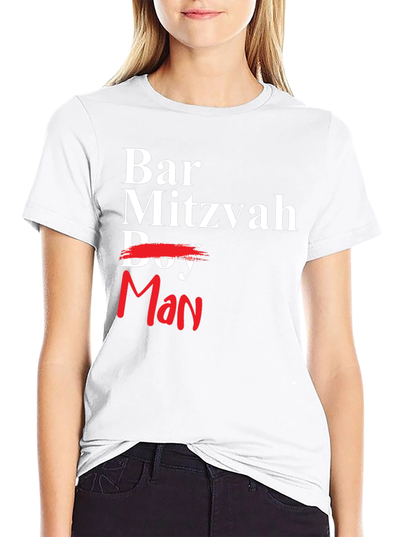 Bar Mitzvah Man T-Shirt - Celebrate Growing Up!