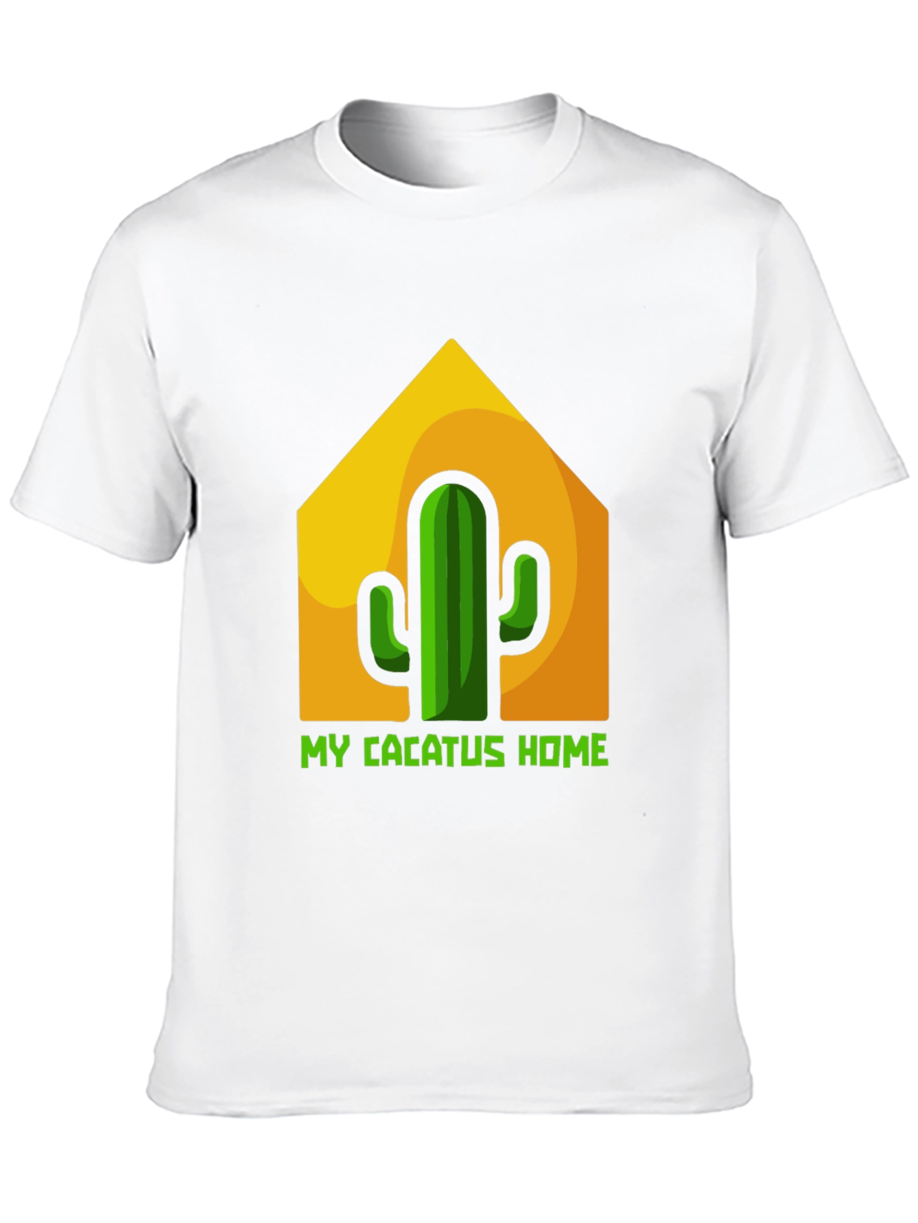 Cactus Home T-Shirt - Funny Plant Lover Tee