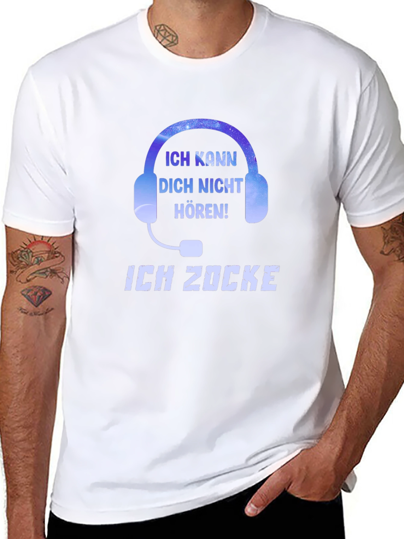 Ich Zocke Gamer T-Shirt - Cant Hear You!