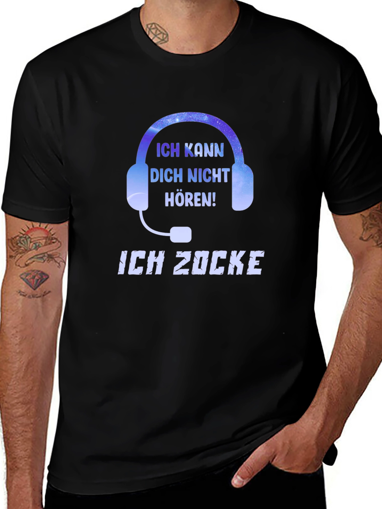 Ich Zocke Gamer T-Shirt - Cant Hear You!