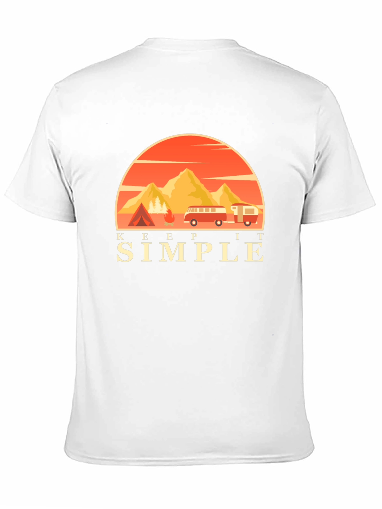 Keep It Simple Camping Adventure T-Shirt
