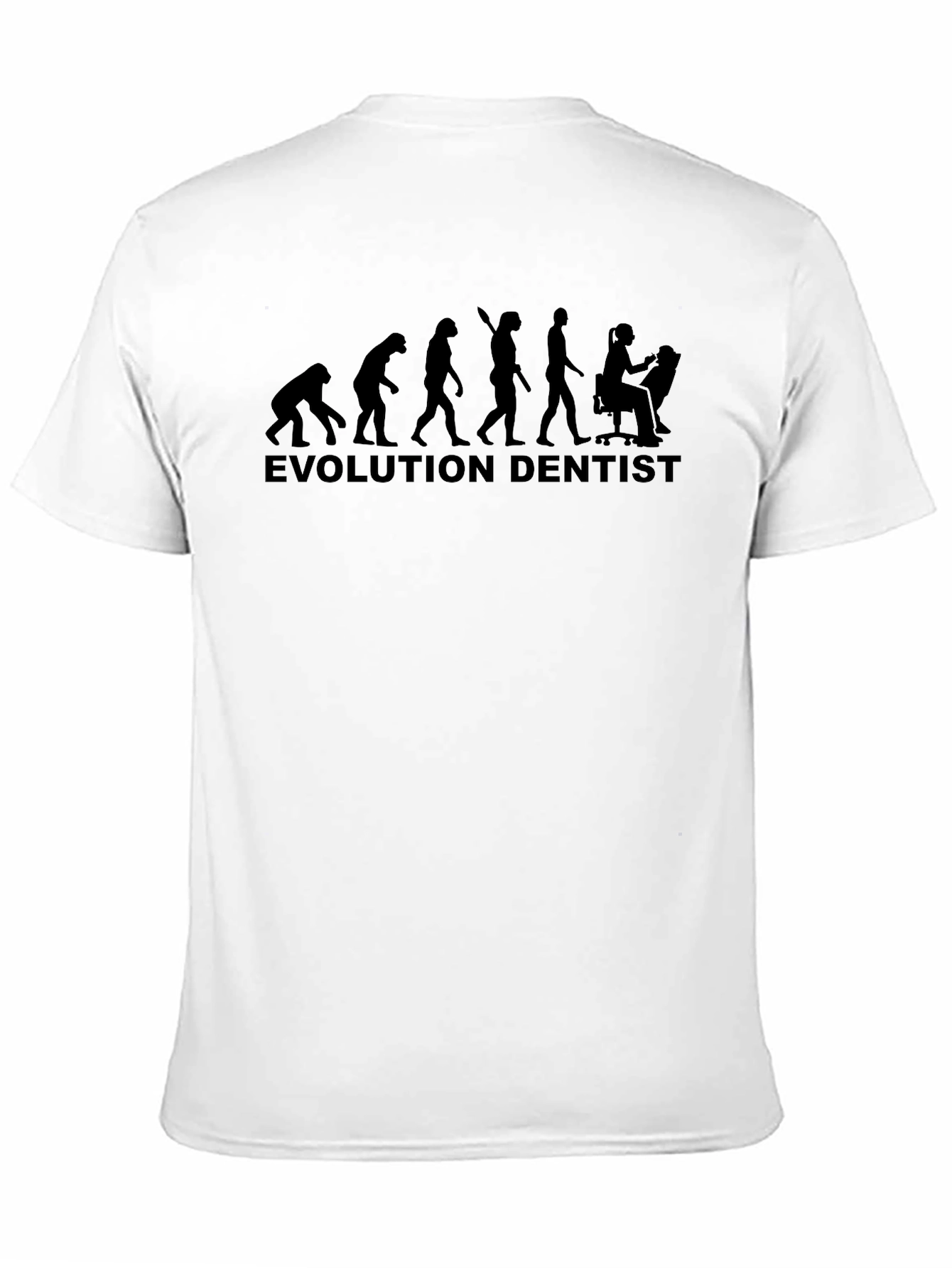 Evolution Dentist T-Shirt - Black