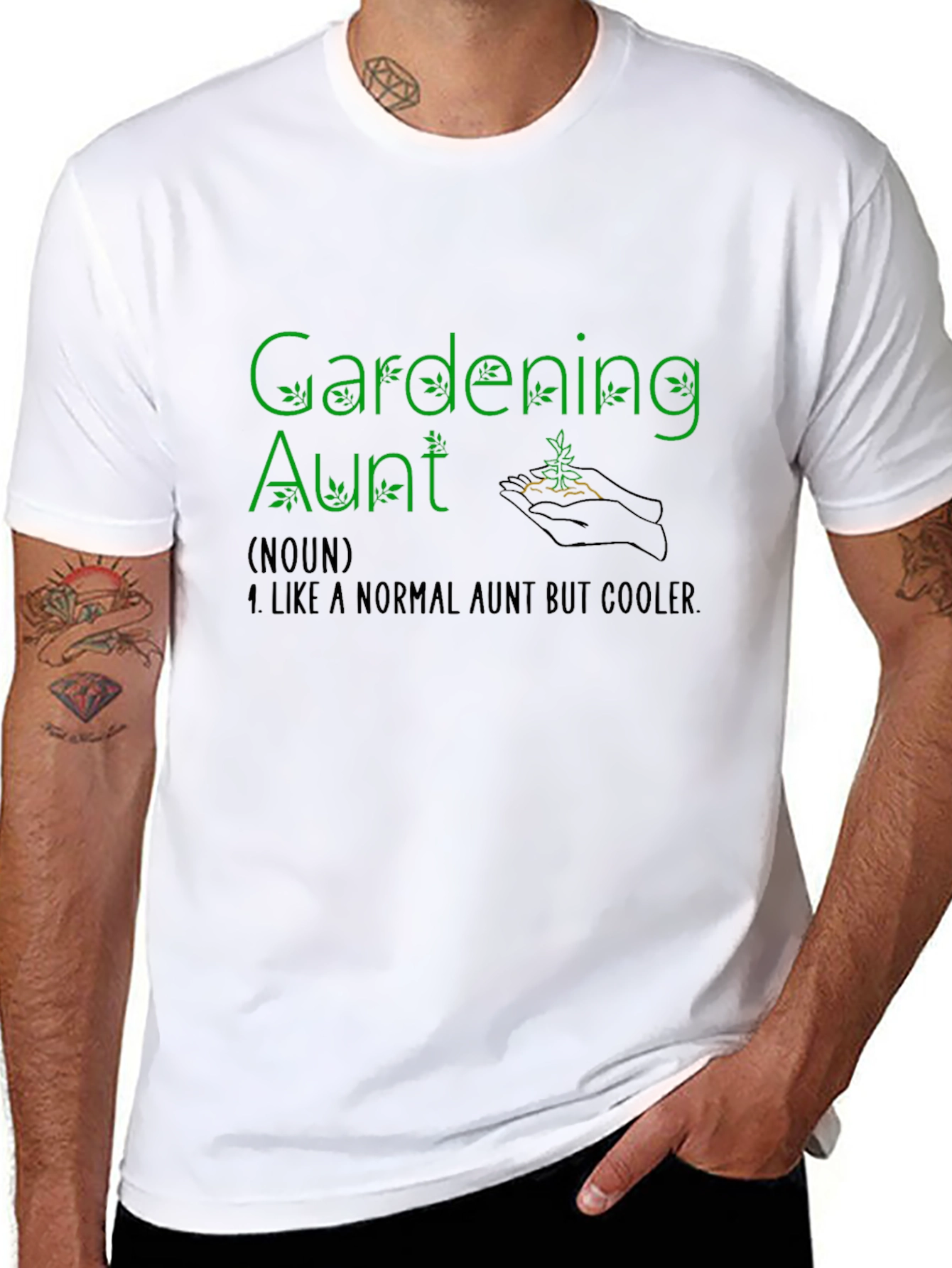 Gardening Aunt T-Shirt - Cool Aunt Gardener Gift