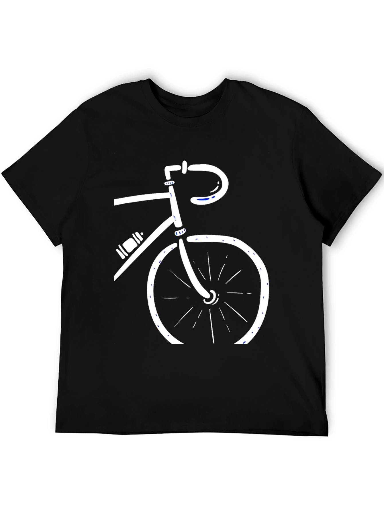 Cycling Enthusiast Tee - Sleek Bike Design