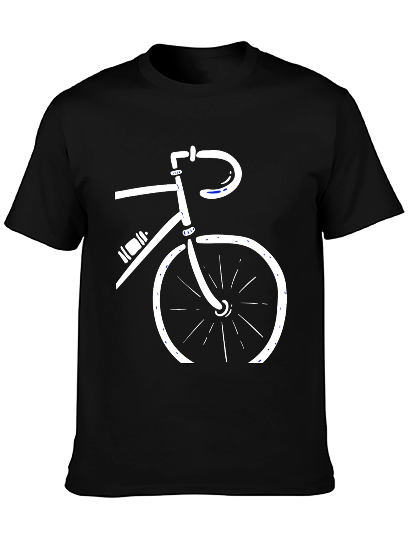 Cycling Enthusiast Tee - Sleek Bike Design