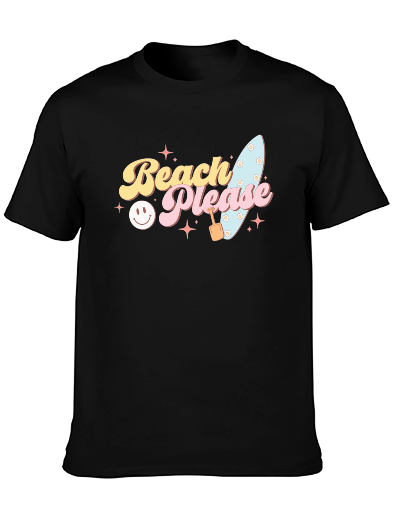 Beach Please Graphic T-Shirt - Summer Fun!