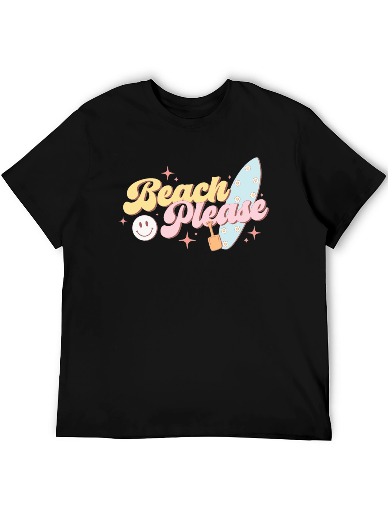Beach Please Graphic T-Shirt - Summer Fun!
