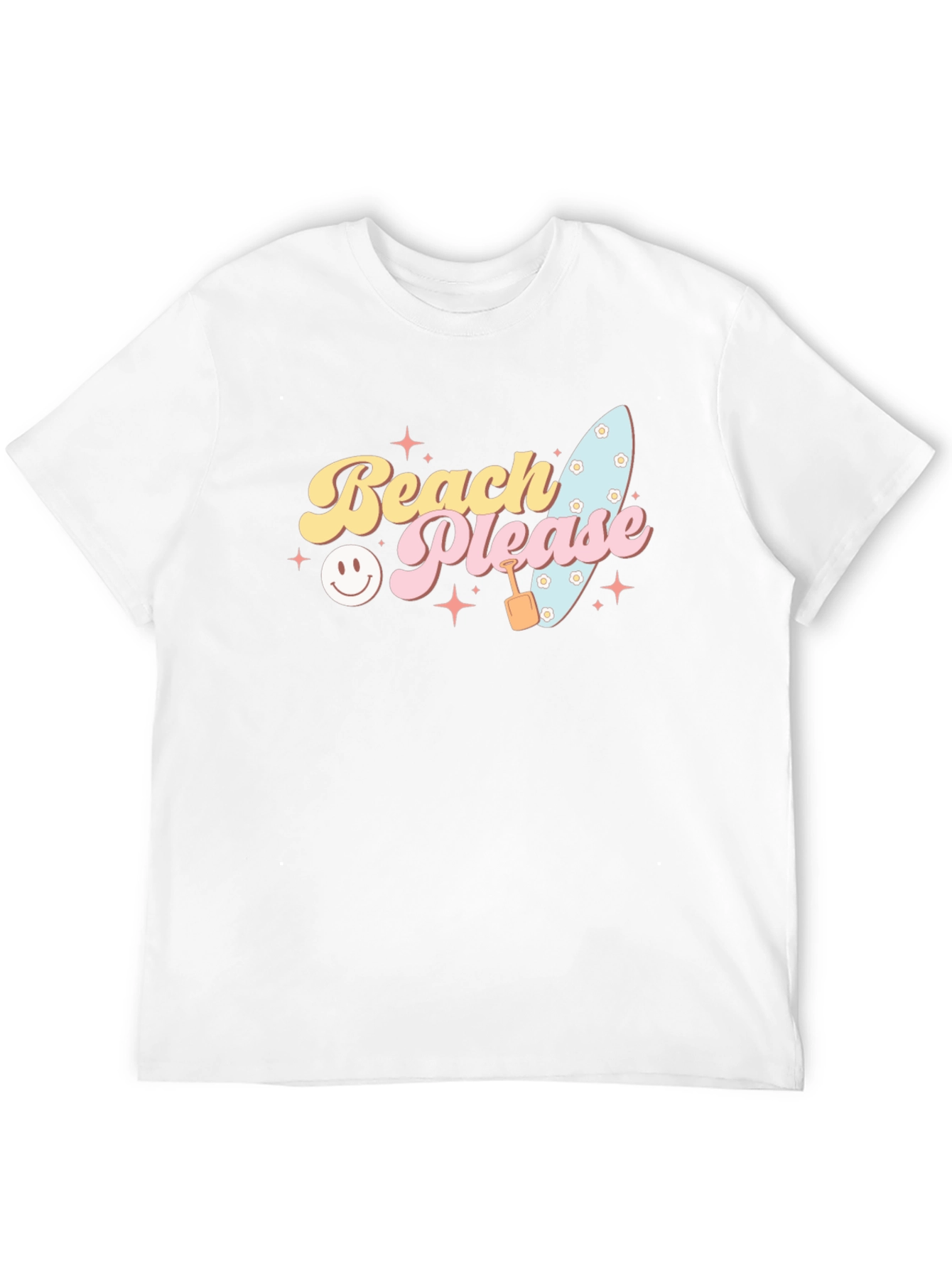 Beach Please Graphic T-Shirt - Summer Fun!