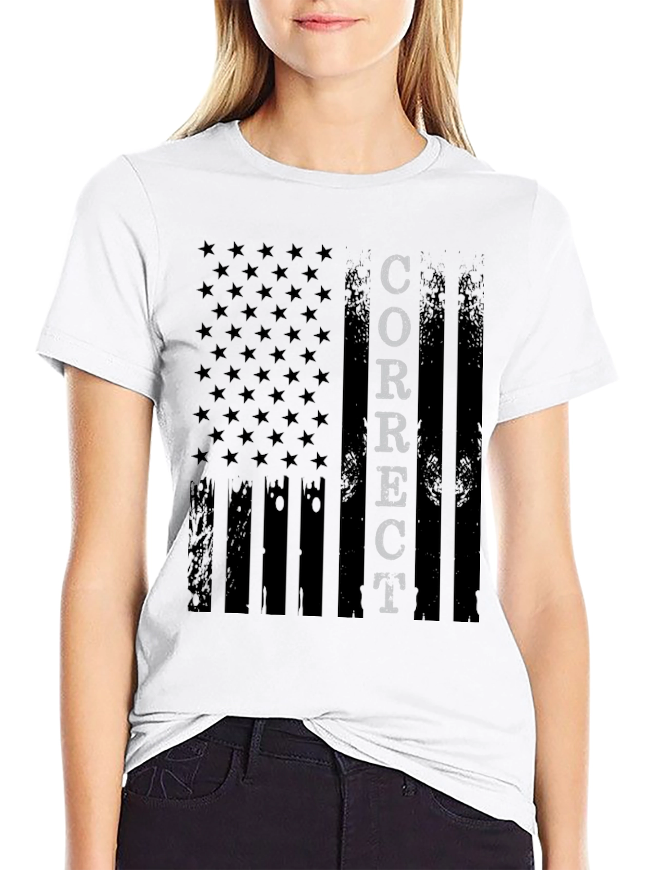 Correct American Flag T-Shirt