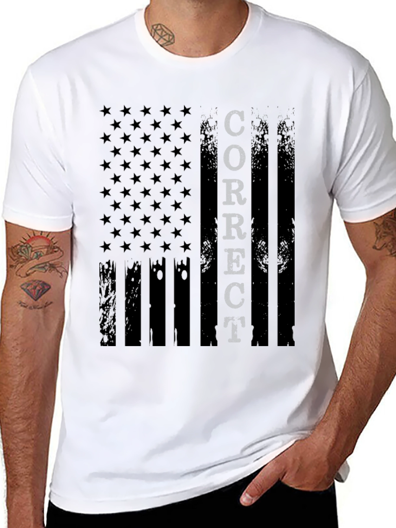 Correct American Flag T-Shirt