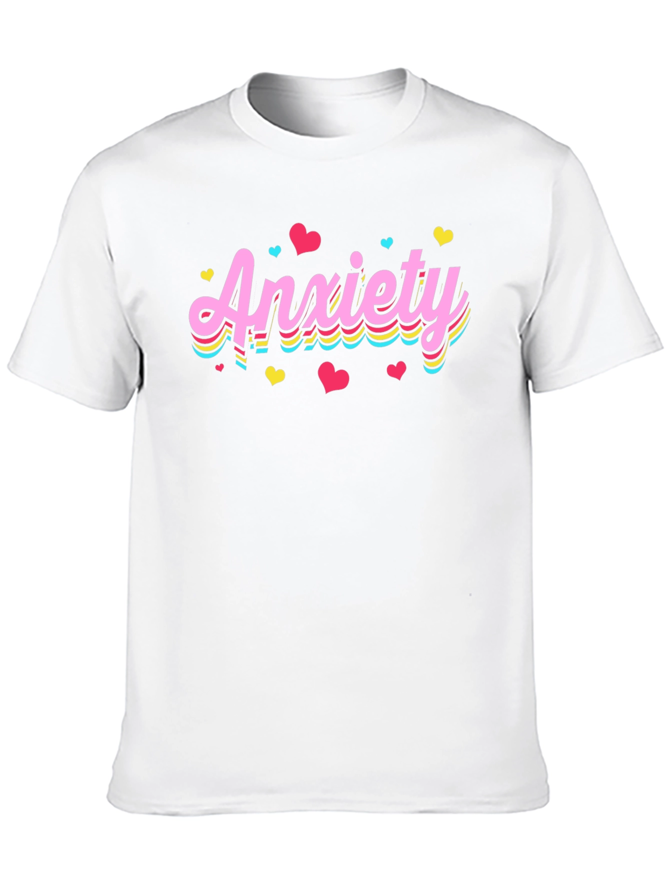 Anxiety Graphic Tee - Stylish Comfort