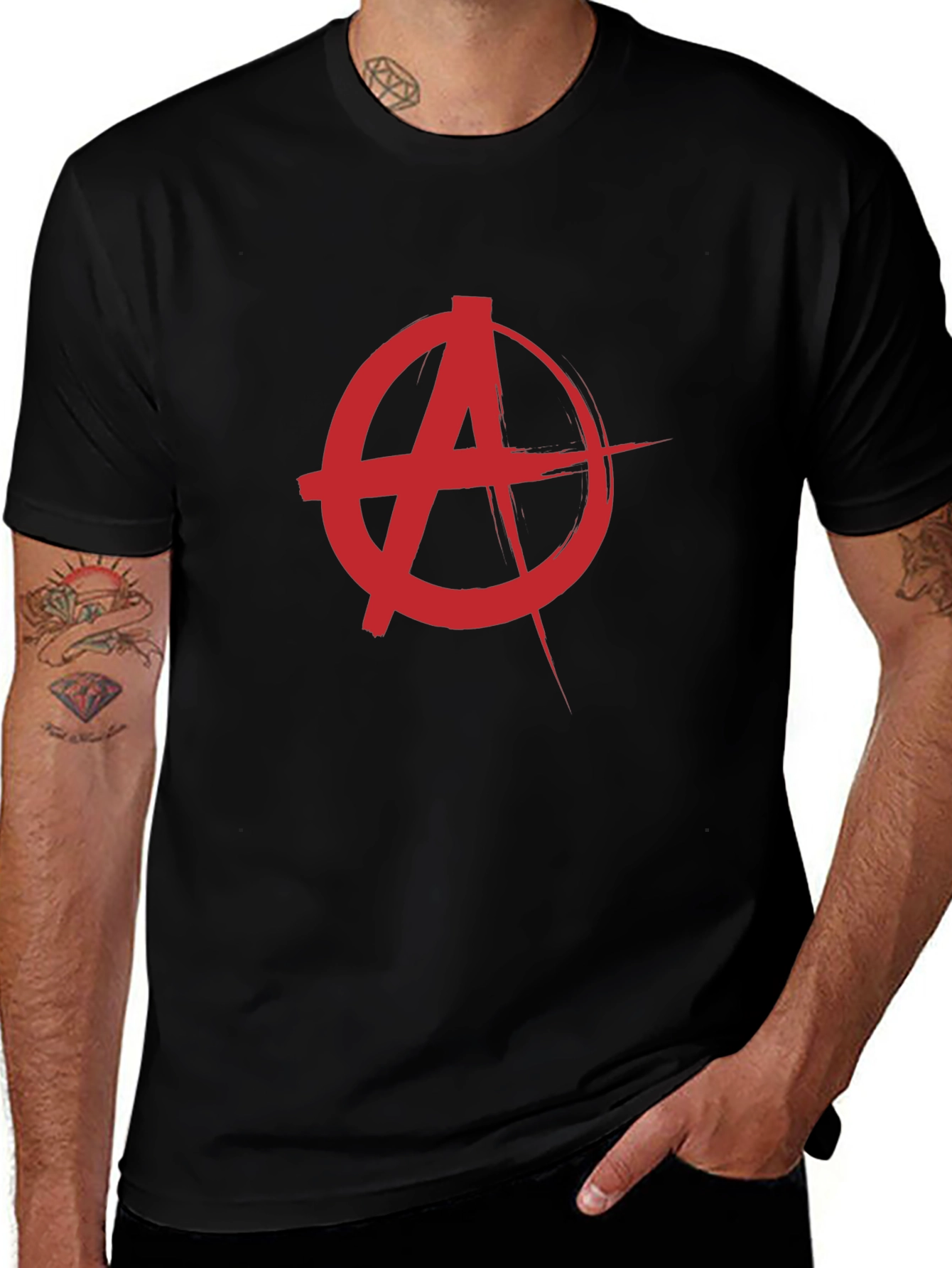 Anarchy Symbol T-Shirt - Graphic Tee
