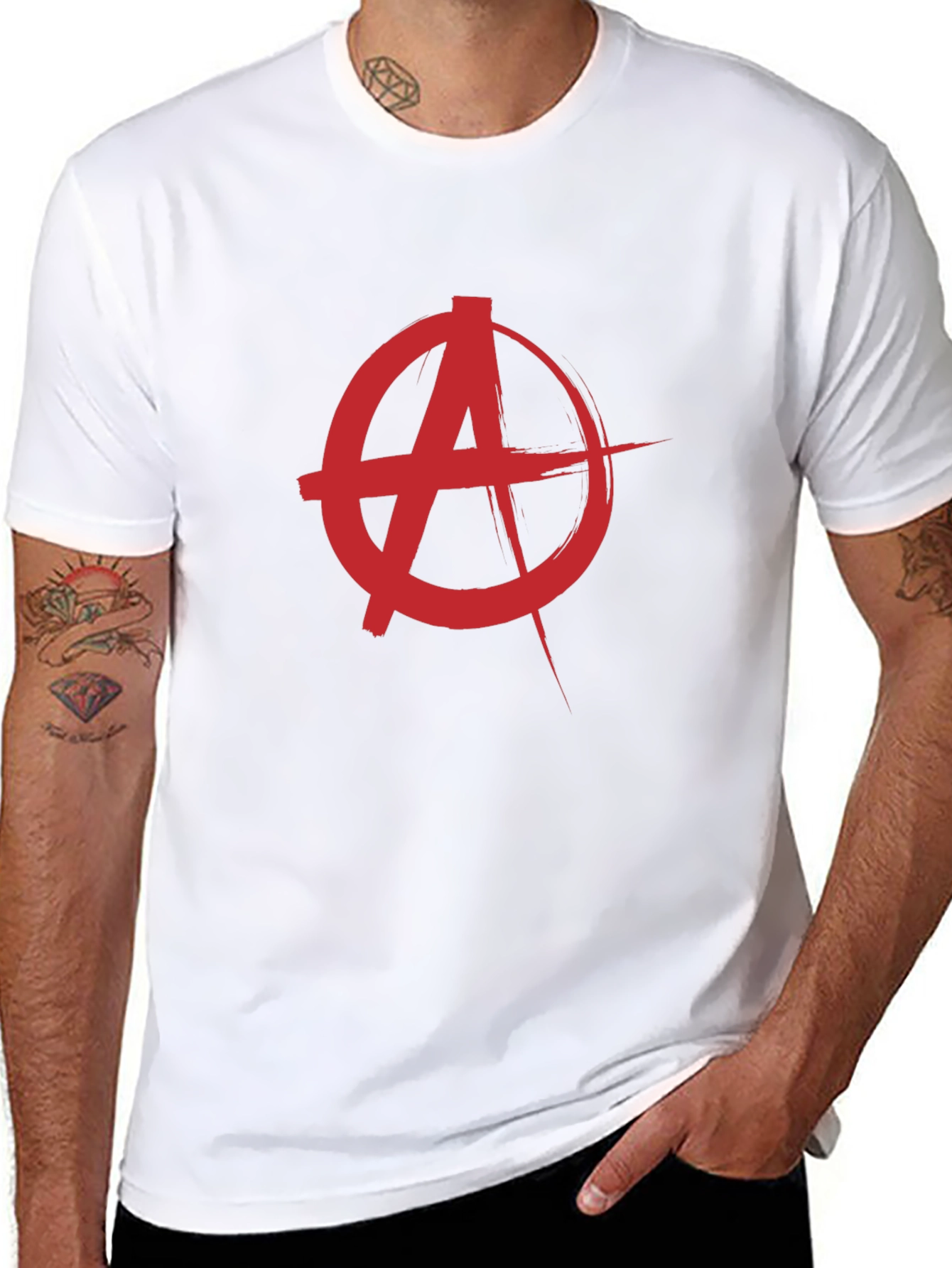 Anarchy Symbol T-Shirt - Graphic Tee