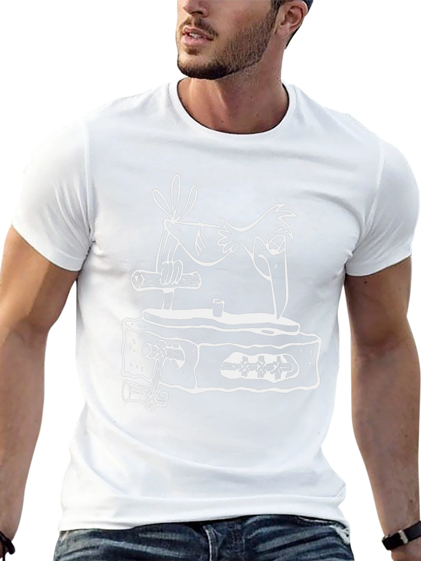 Funny Cartoon Woodpecker T-Shirt