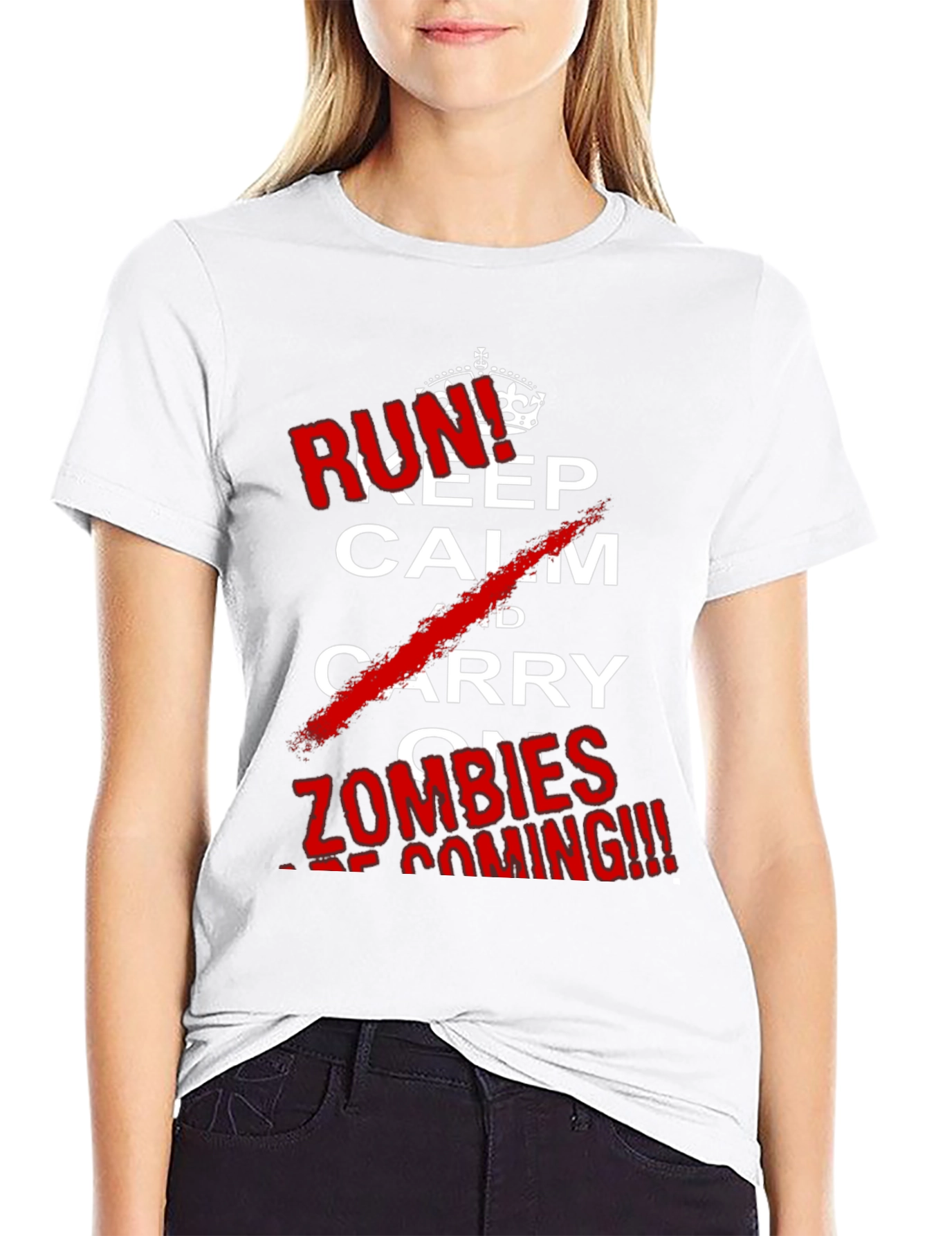 Run! Zombies Are Coming T-Shirt