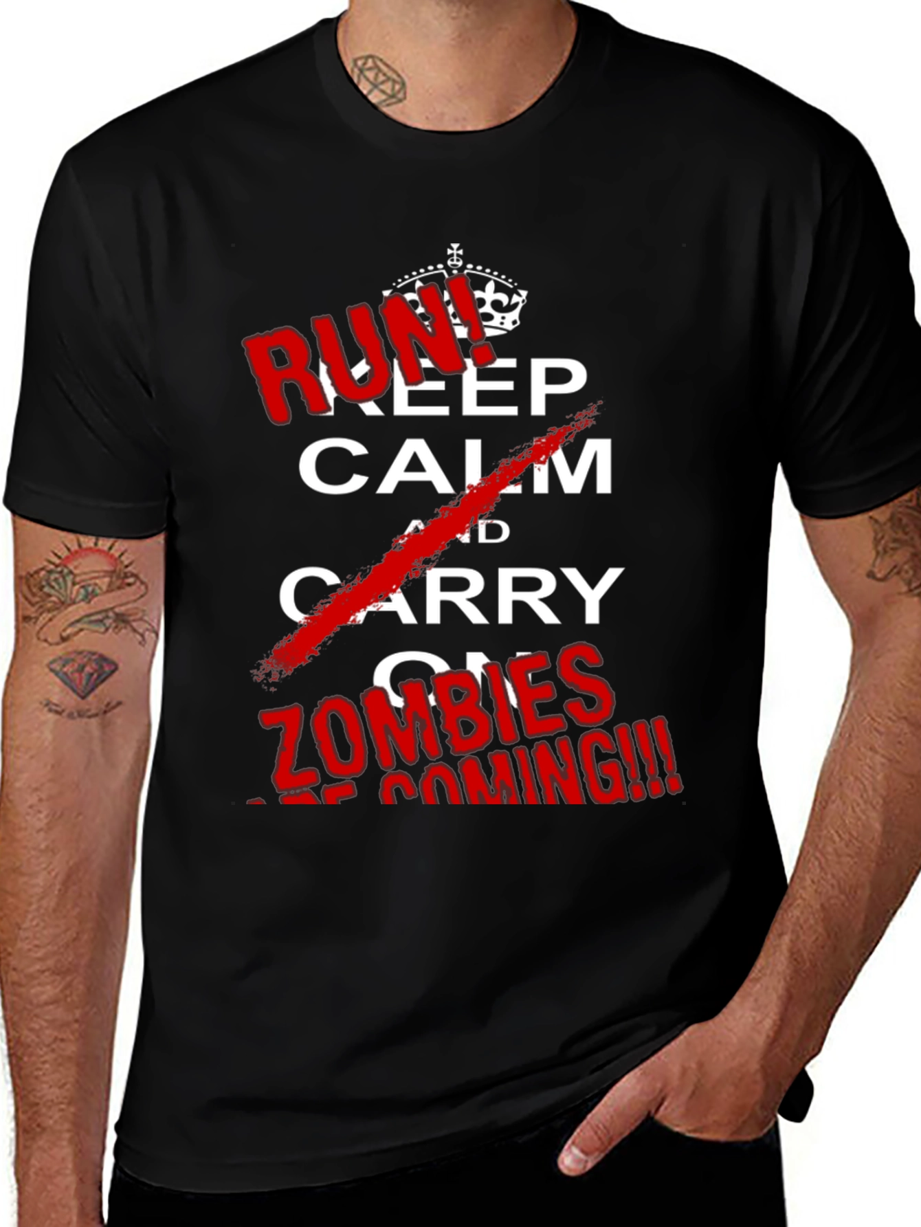Run! Zombies Are Coming T-Shirt
