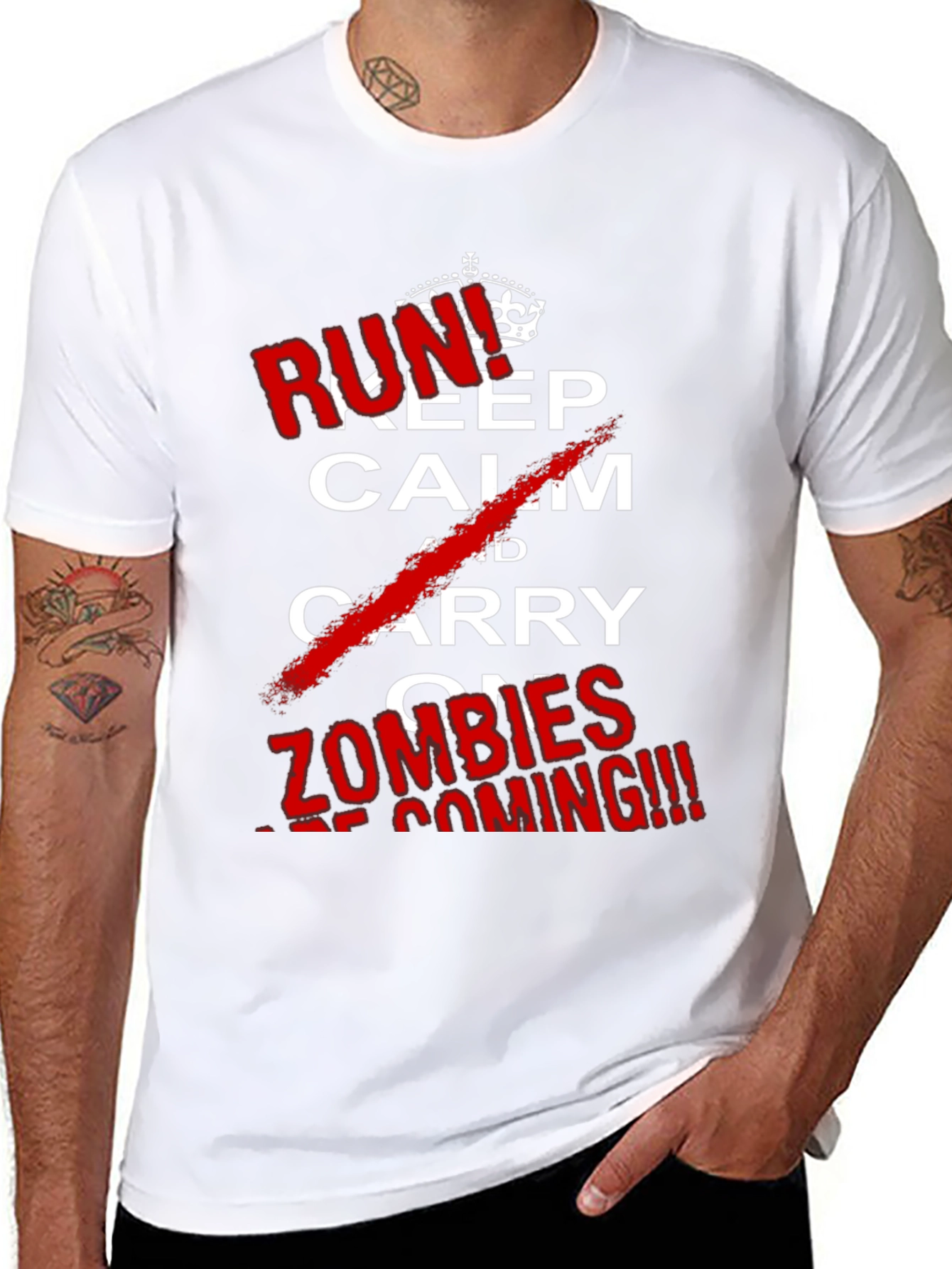 Run! Zombies Are Coming T-Shirt