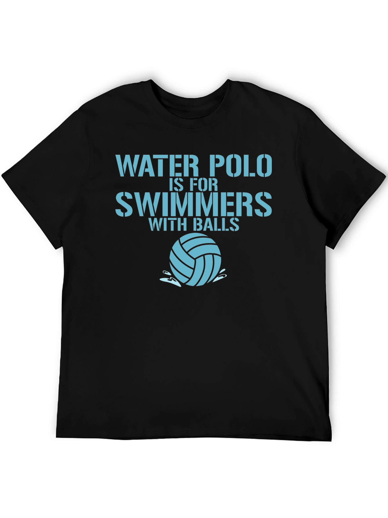 Water Polo Swimmers with Balls T-Shirt