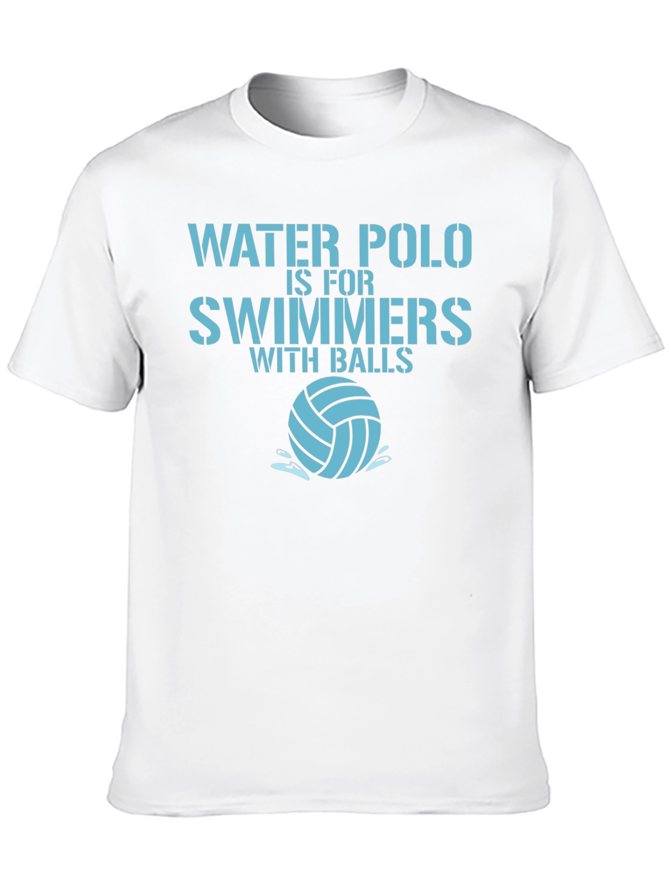 Water Polo Swimmers with Balls T-Shirt