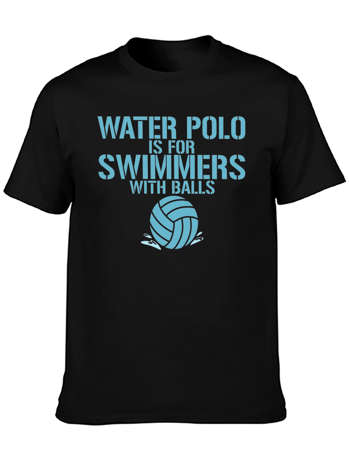 Water Polo Swimmers with Balls T-Shirt
