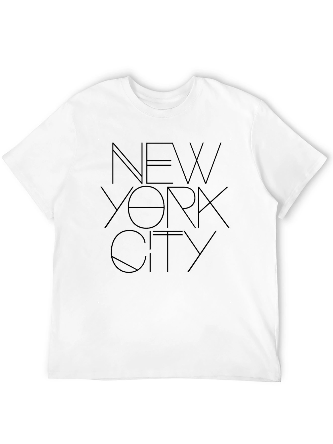 New York City Graphic Black T-Shirt