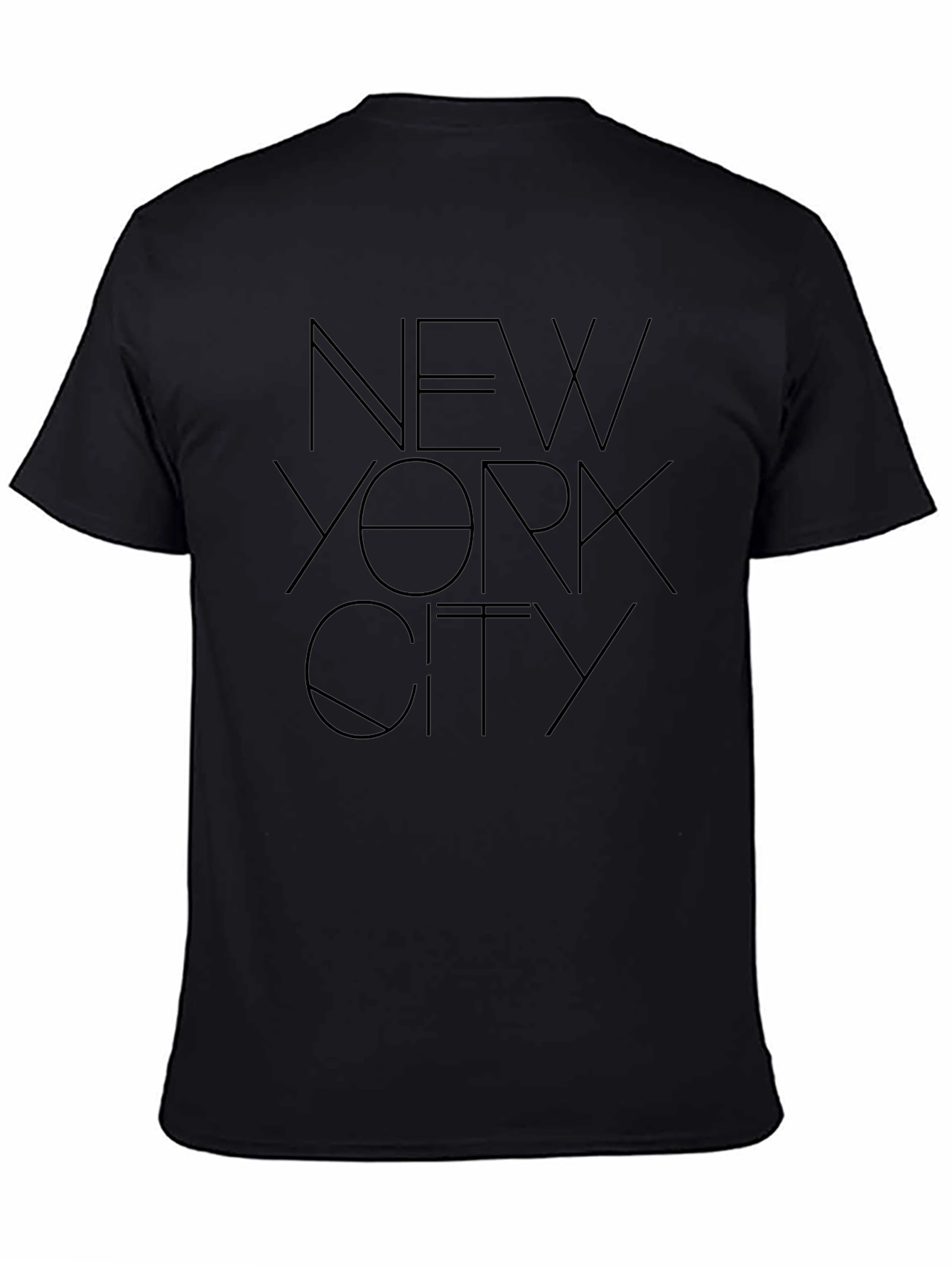 New York City Graphic Black T-Shirt