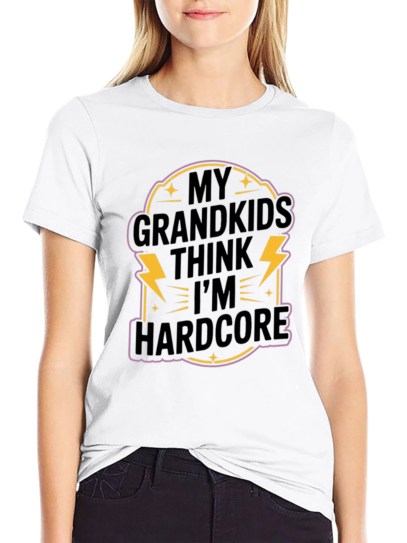 My Grandkids Think Im Hardcore T-Shirt