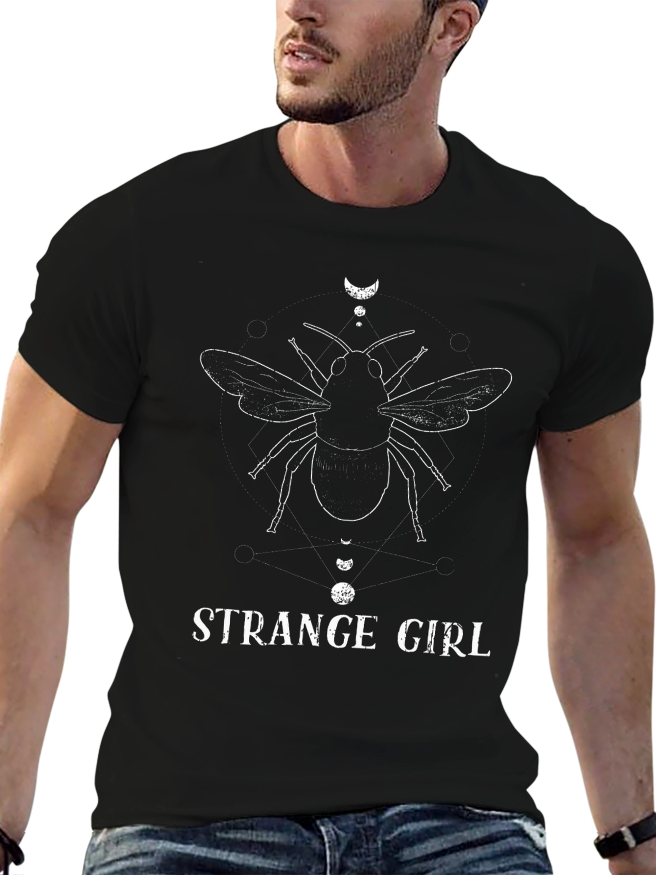 Strange Girl Bee Graphic T-Shirt