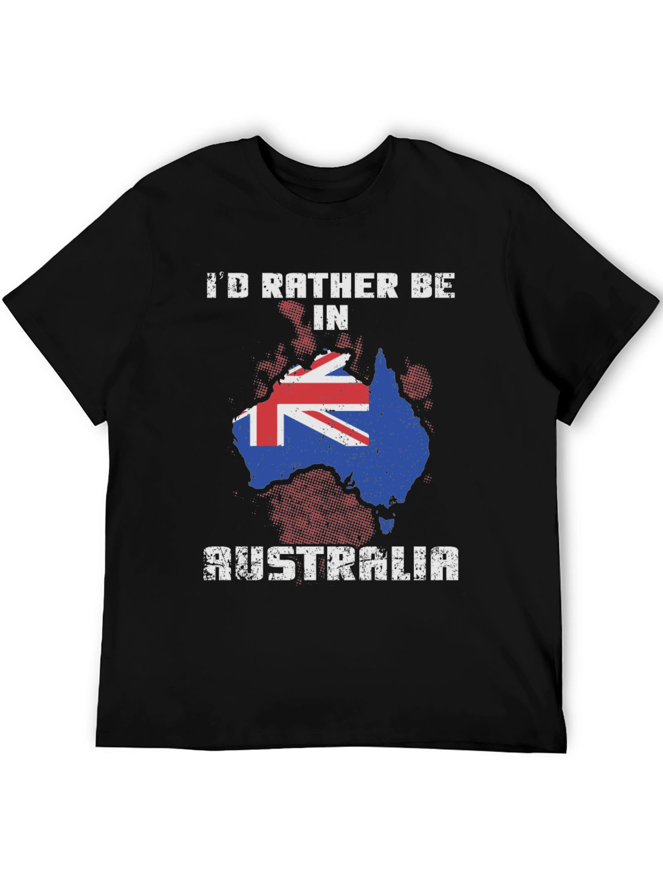 Id Rather Be in Australia Graphic T-Shirt