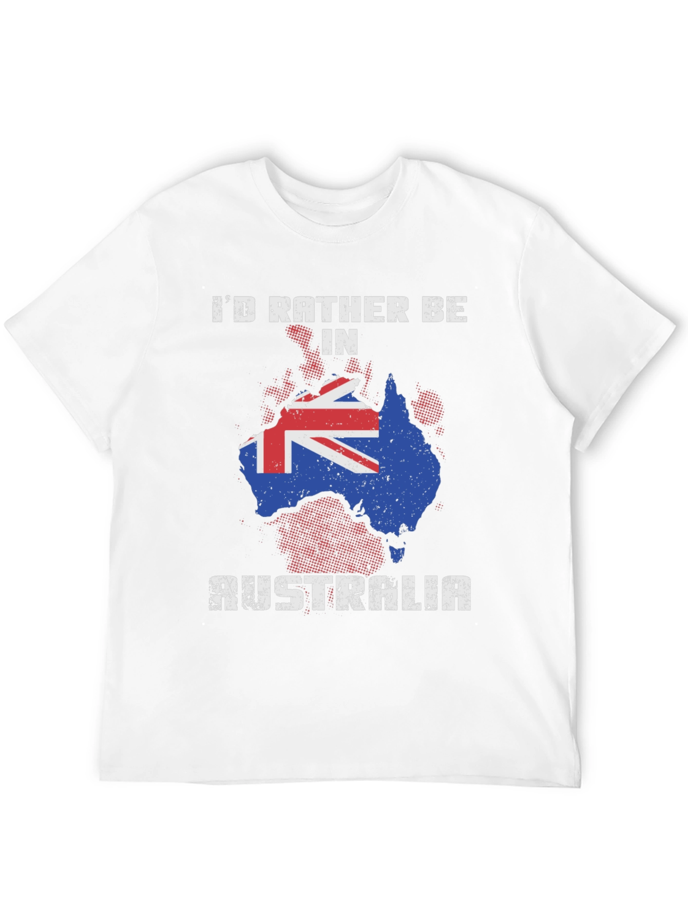 Id Rather Be in Australia Graphic T-Shirt