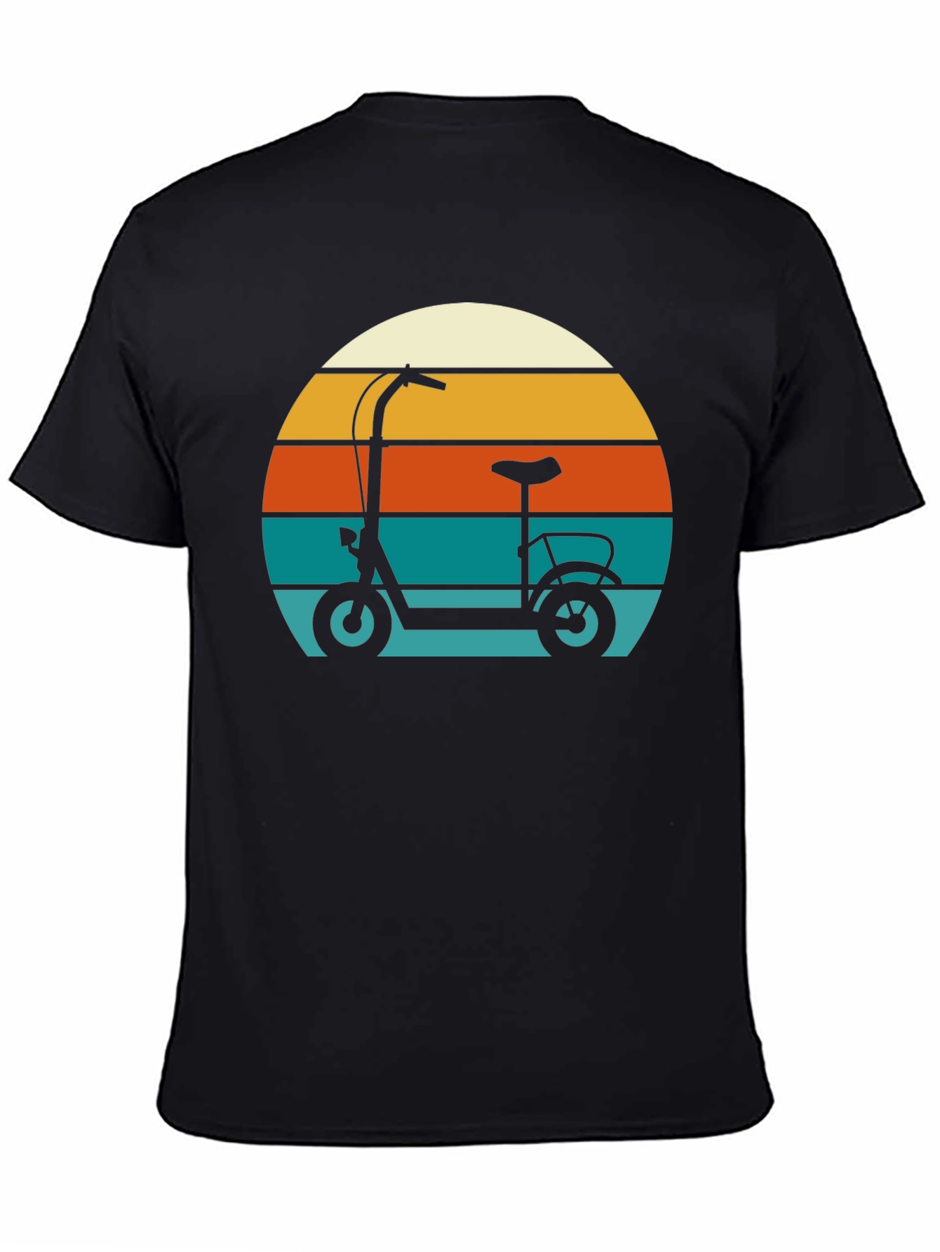 Retro Scooter Graphic T-Shirt