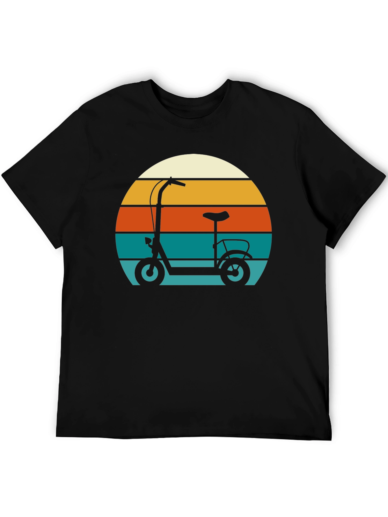 Retro Scooter Graphic T-Shirt