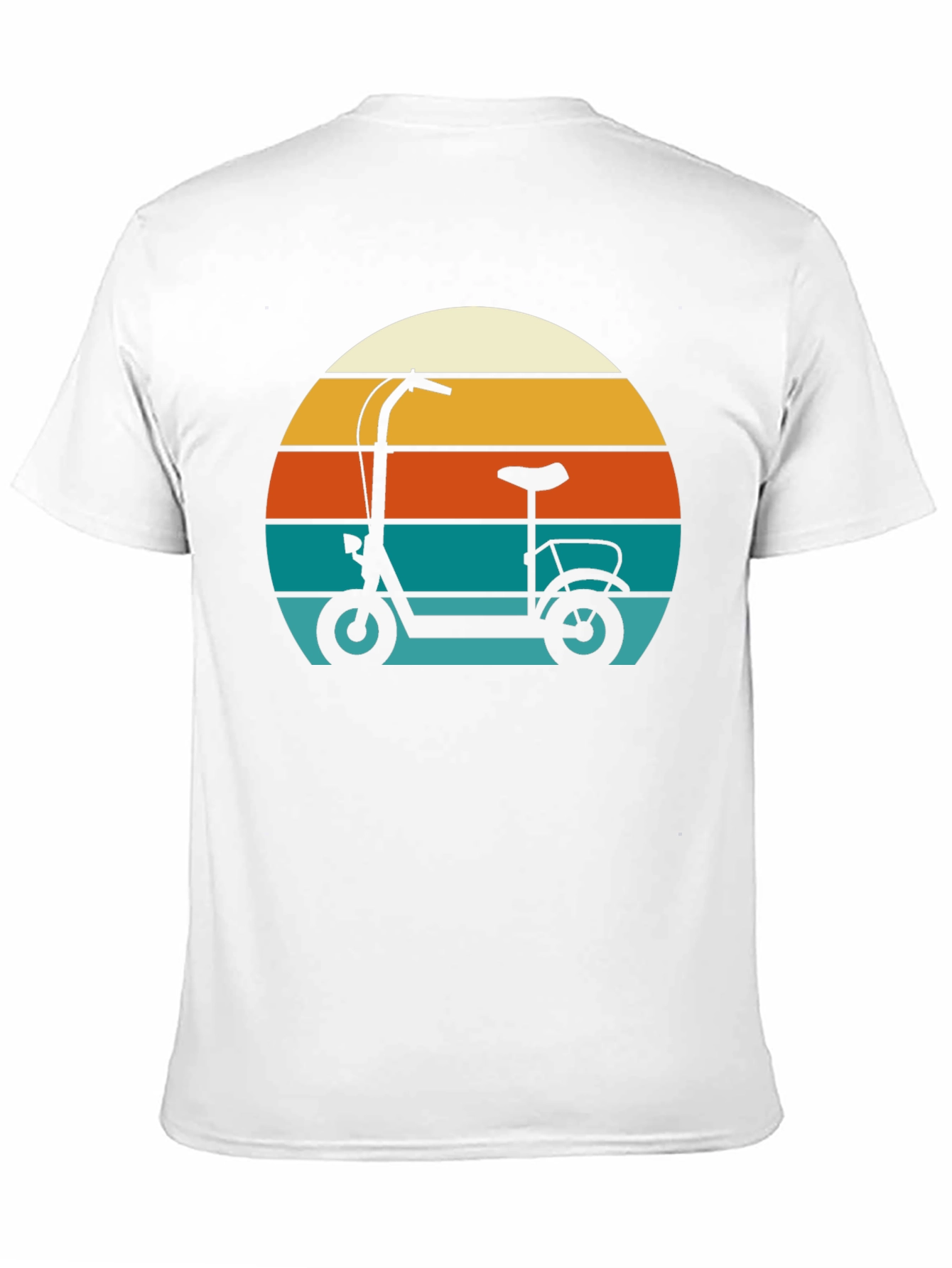 Retro Scooter Graphic T-Shirt