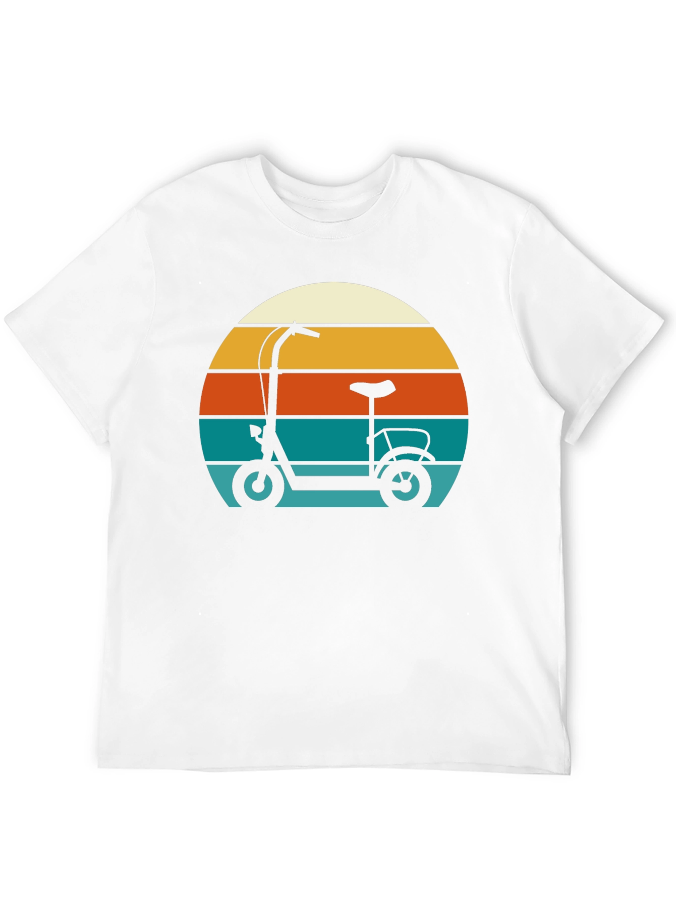 Retro Scooter Graphic T-Shirt