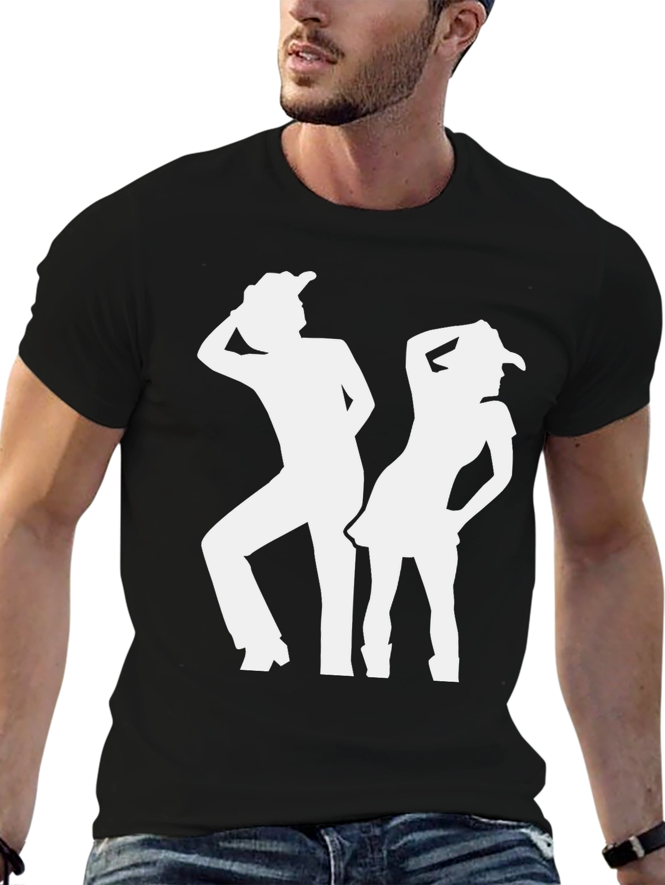 Retro Dance Silhouette T-Shirt