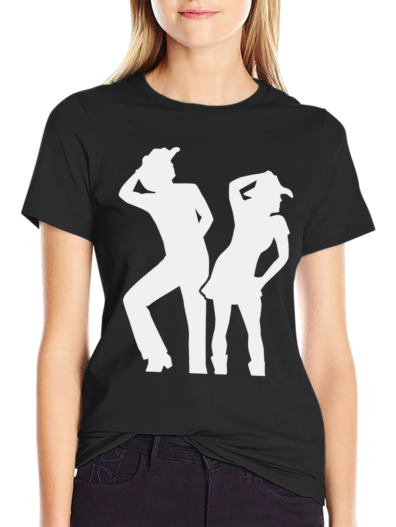 Retro Dance Silhouette T-Shirt