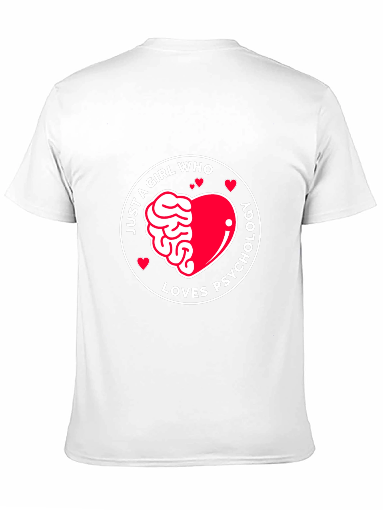 Just a Girl Who Loves Psychology T-Shirt