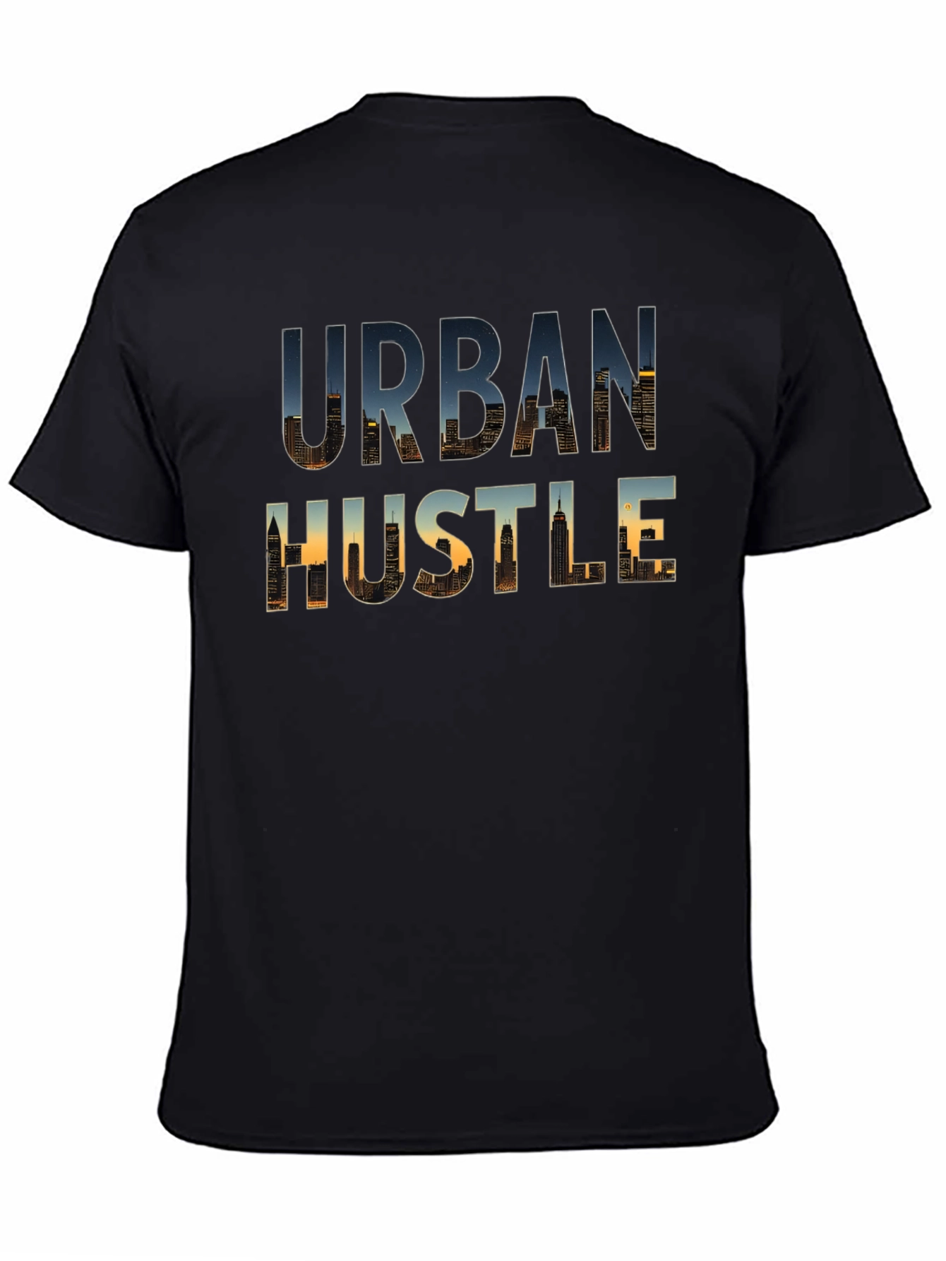 Urban Hustle T-Shirt - Cityscape Design