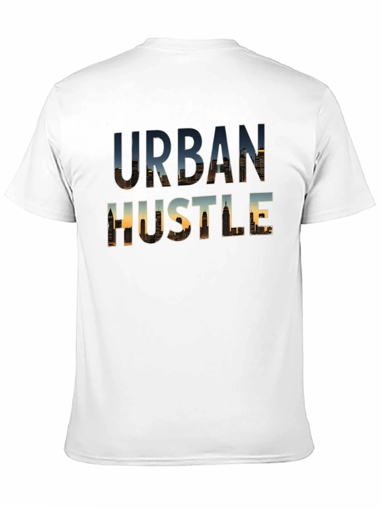Urban Hustle T-Shirt - Cityscape Design