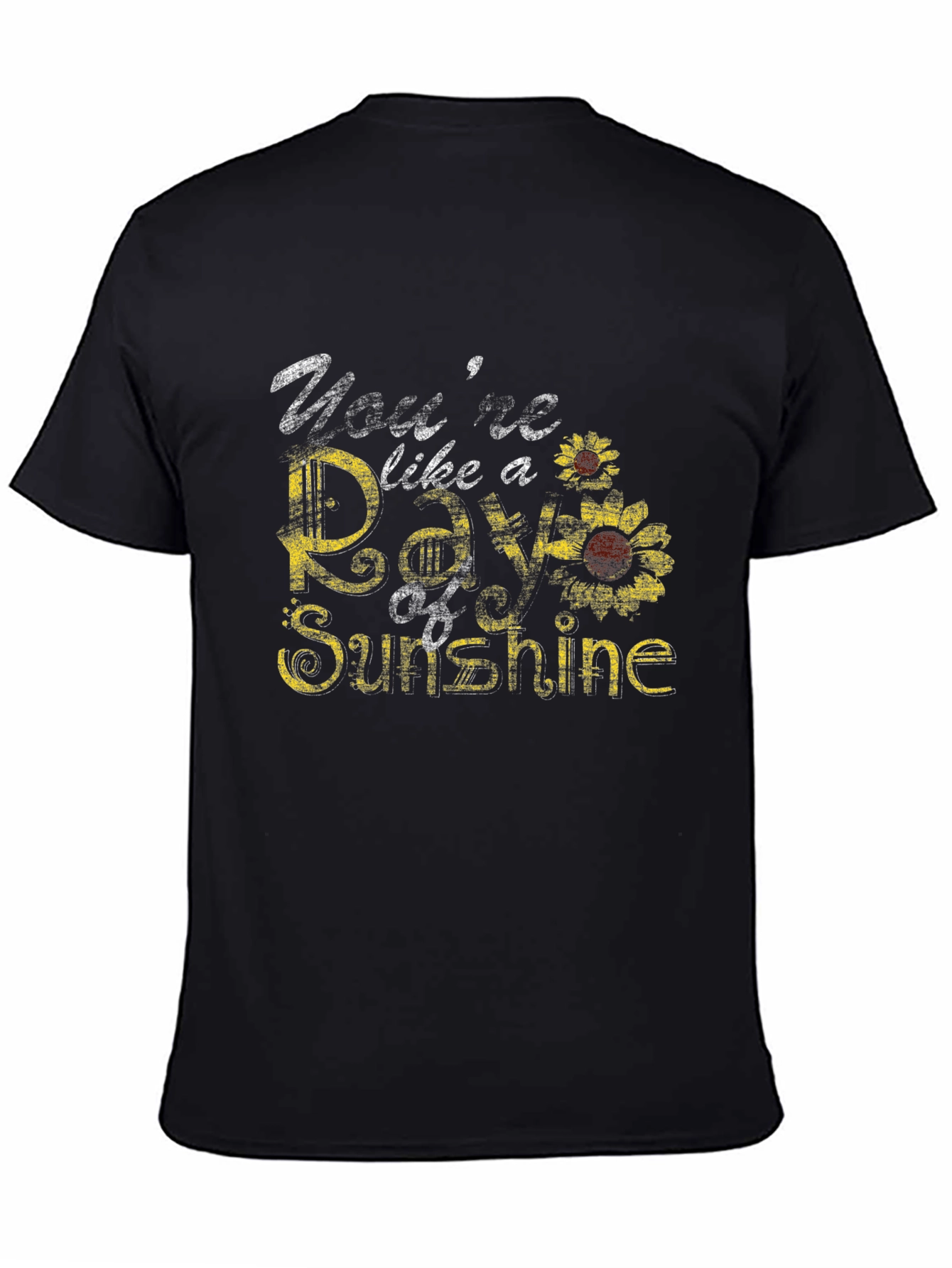 Youre Like a Ray of Sunshine Sunflower Graphic Tee