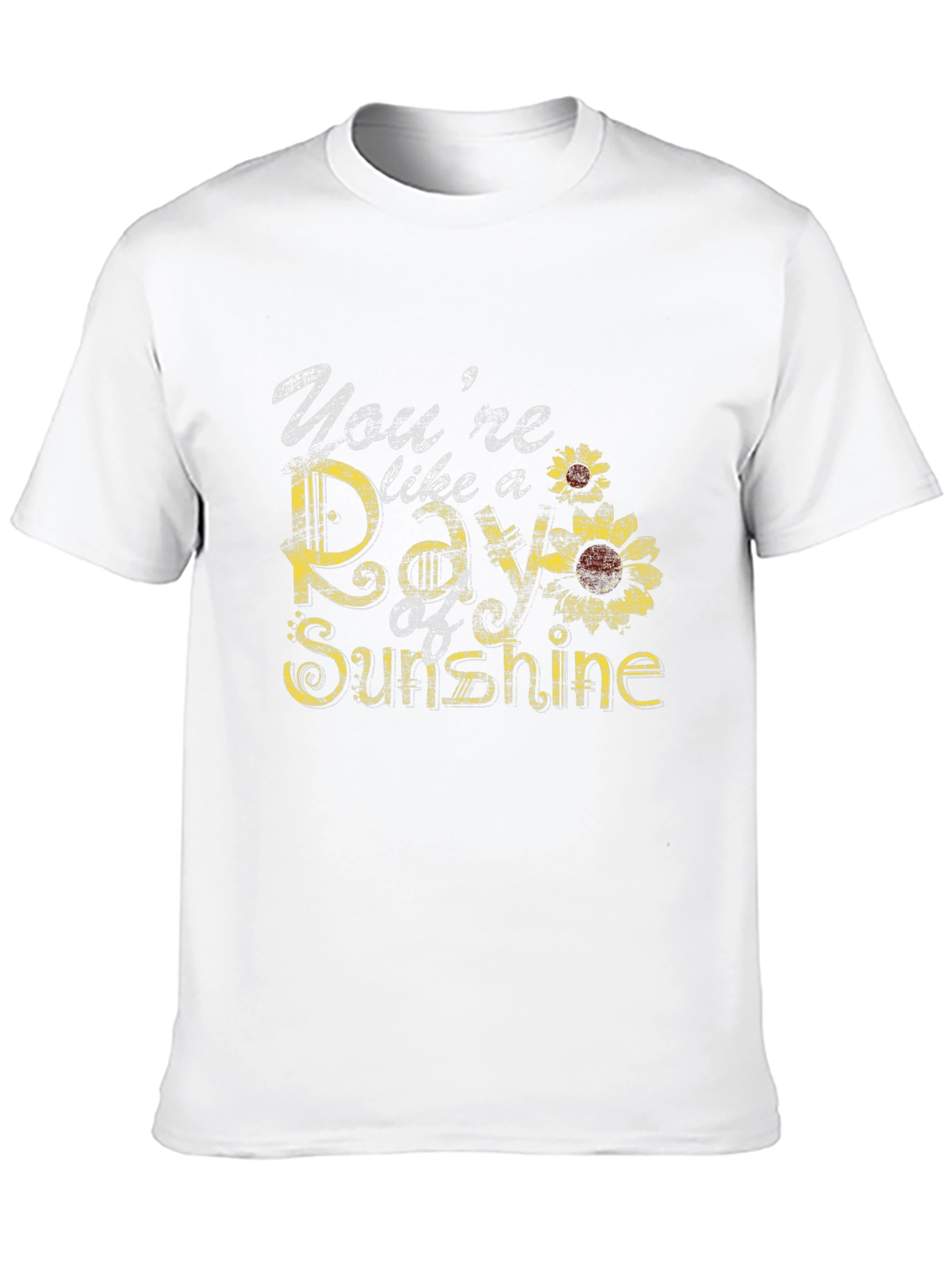 Youre Like a Ray of Sunshine Sunflower Graphic Tee