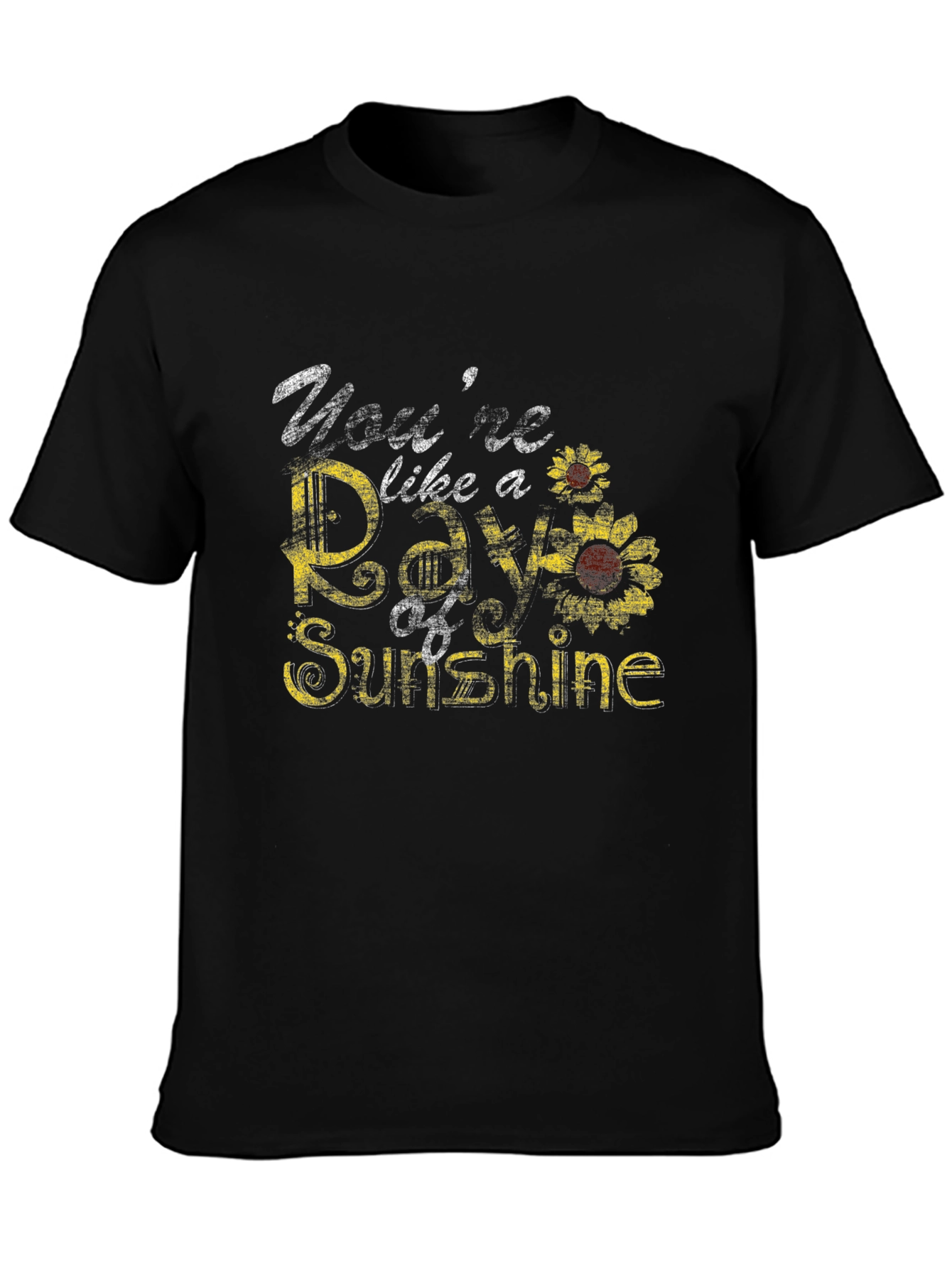 Youre Like a Ray of Sunshine Sunflower Graphic Tee