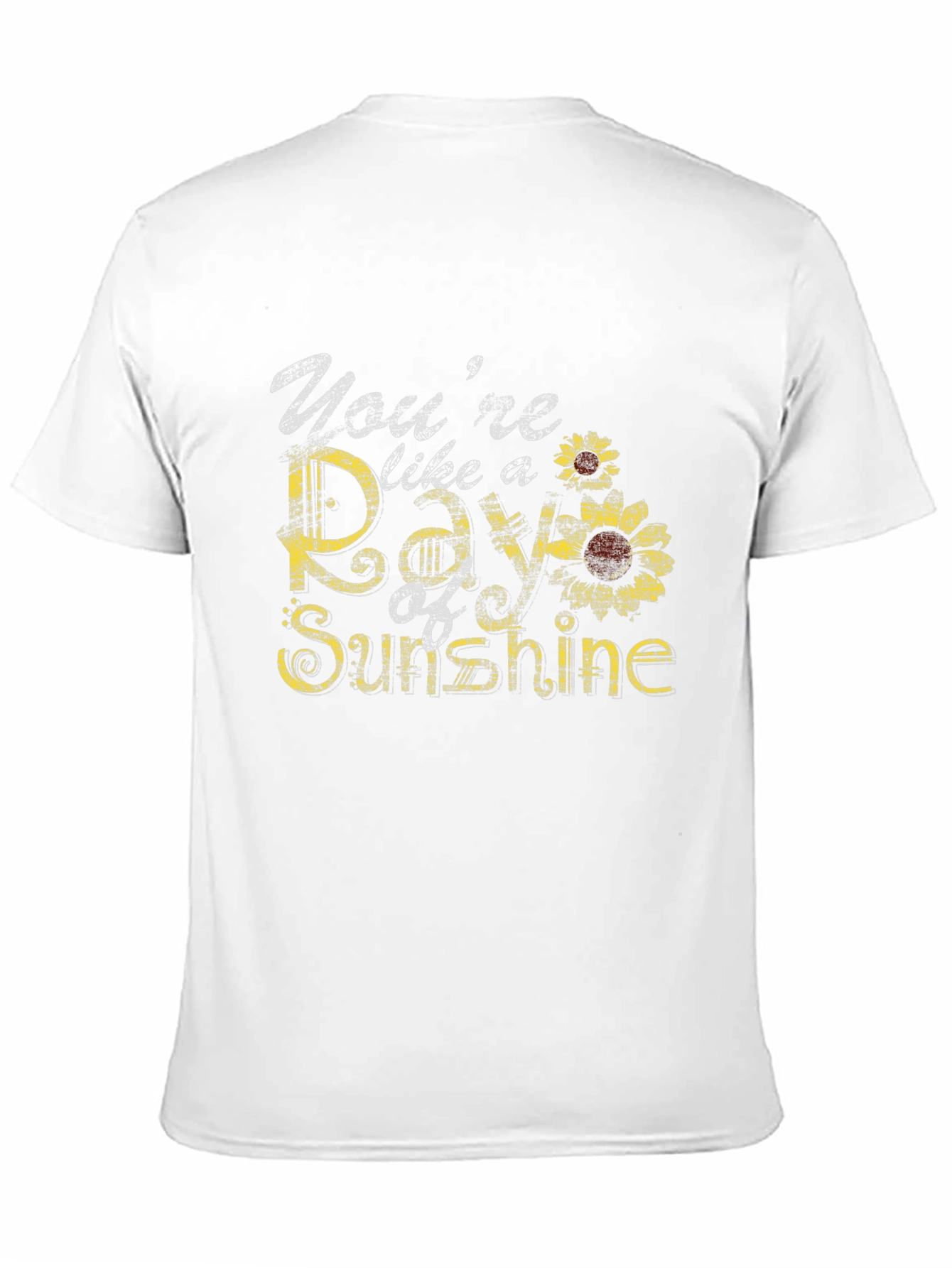 Youre Like a Ray of Sunshine Sunflower Graphic Tee