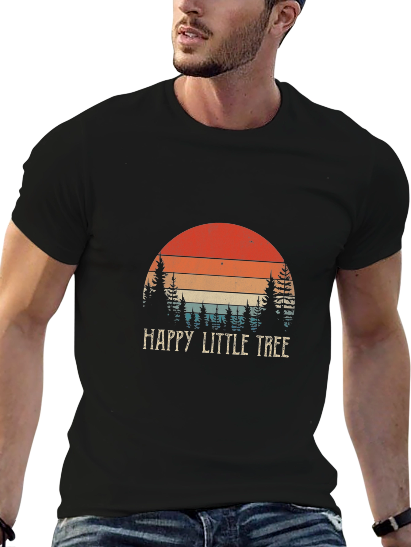 Happy Little Tree Graphic Tee